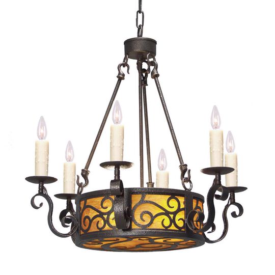 Delano Small Chandelier by Meyda Lighting