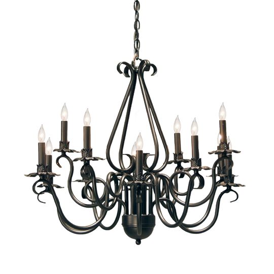 Caleb 30 Inch 2 Light Chandelier by Meyda Lighting