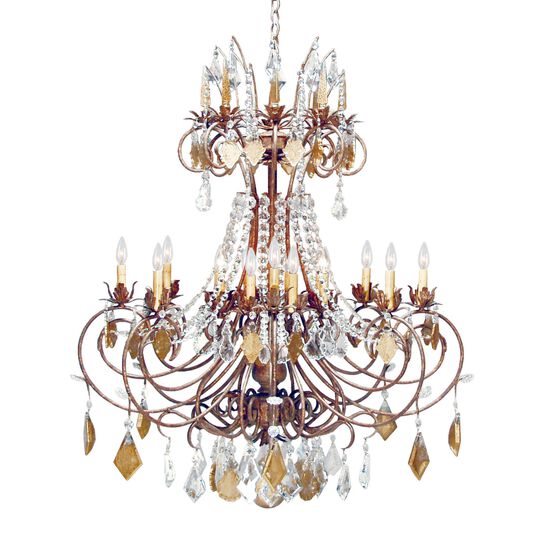 Minuet 42 Inch 2 Light Chandelier by Meyda Lighting
