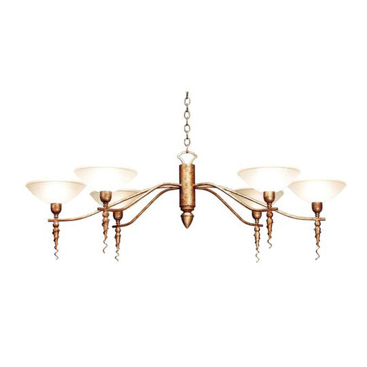 Blanca 60 Inch 6 Light Chandelier by Meyda Lighting