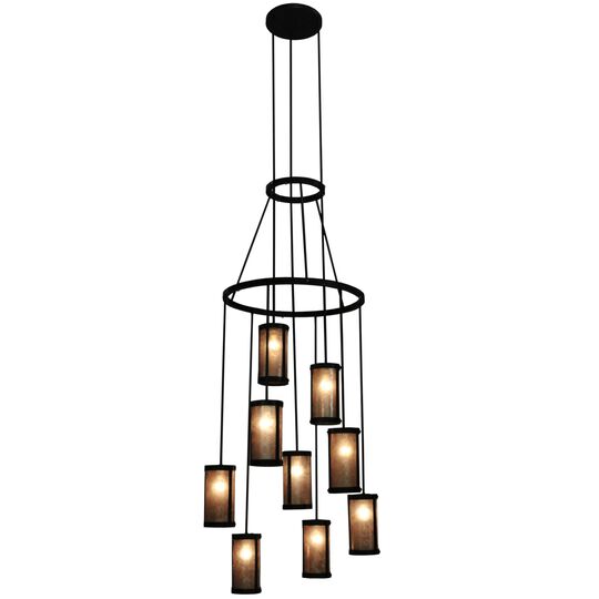 Cartier 36 Inch 9 Light Chandelier by Meyda Lighting