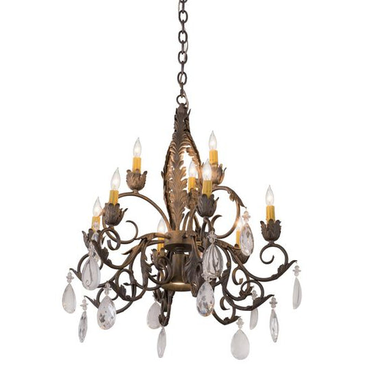 26 Inch 9 Light Chandelier by Meyda Lighting