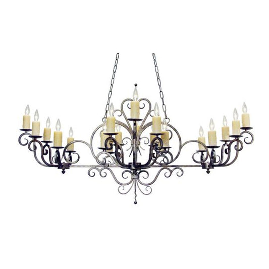 Kean 60 Inch 3 Light Chandelier by Meyda Lighting