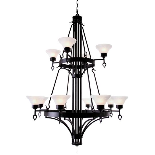 Savino 48 Inch 2 Light Chandelier by Meyda Lighting
