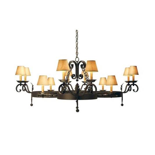 Andorra 60 Inch 4 Light Chandelier by Meyda Lighting