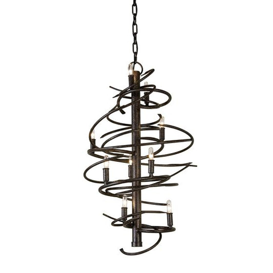 Cyclone 18 Inch Mini Chandelier by Meyda Lighting