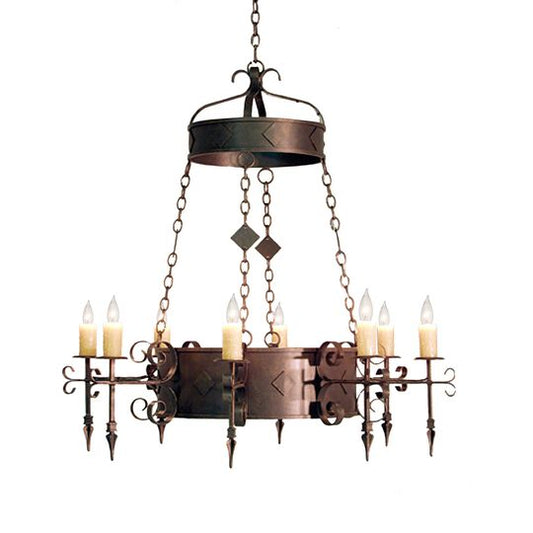 Diamante Large Chandelier by Meyda Lighting