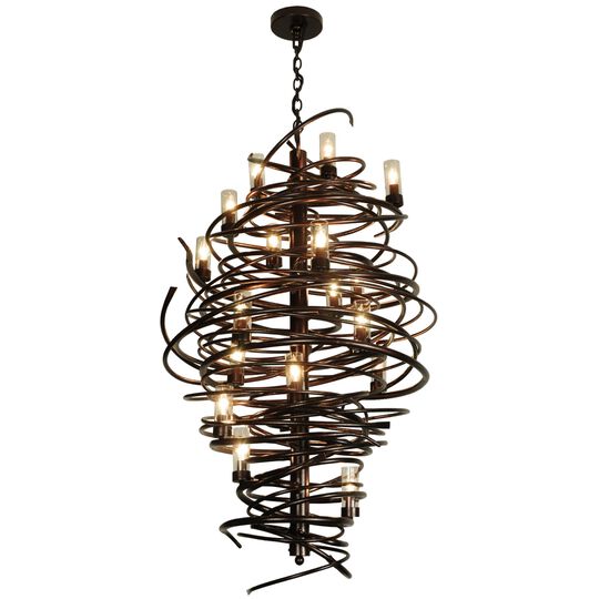 Centric 30 Inch 18 Light Chandelier by Meyda Lighting