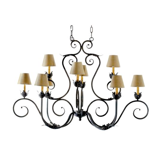 Claire 48 Inch 2 Light Chandelier by Meyda Lighting