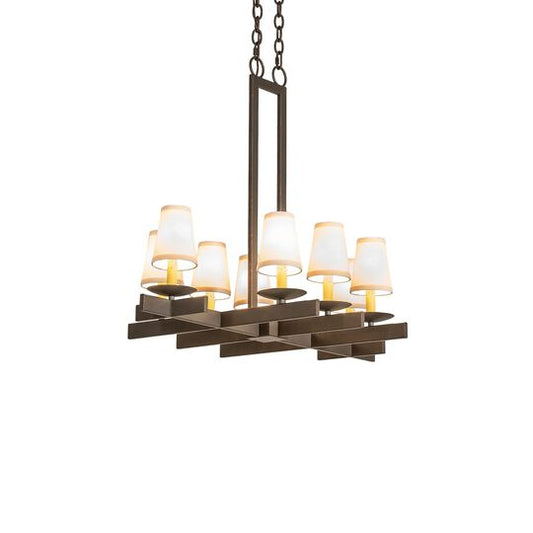 Dante 36 Inch 4 Light Chandelier by Meyda Lighting