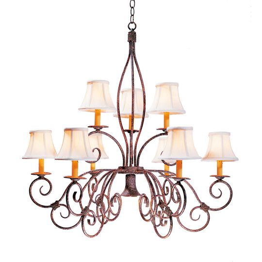 Grace 36 Inch 5 Light Chandelier by Meyda Lighting