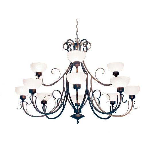 Mirasol 70 Inch 2 Light Mini Chandelier by Meyda Lighting