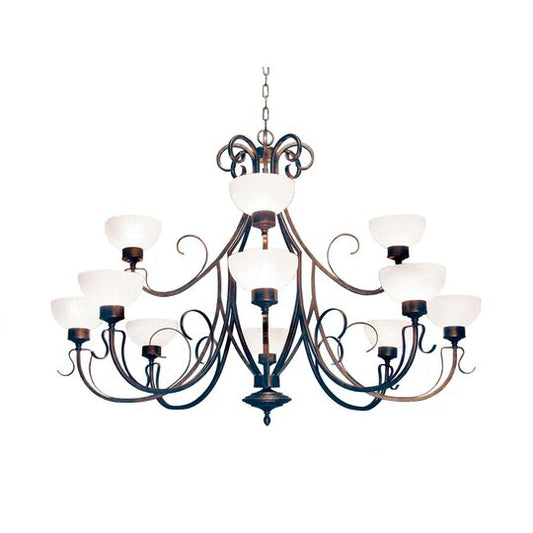Mirasol 70 Inch 2 Light Mini Chandelier by Meyda Lighting