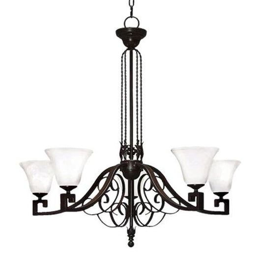 Suri 36 Inch 12 Light Chandelier by Meyda Lighting