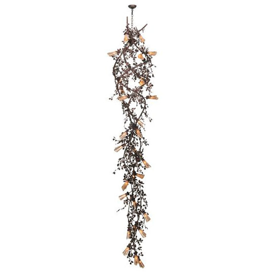 Vinca Vine 40 Inch Chandelier by Meyda Lighting