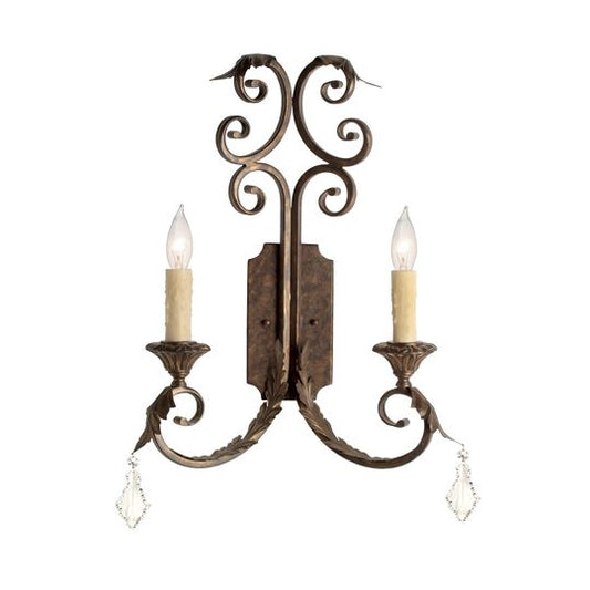 Serratina 23 Inch Wall Sconce by Meyda Lighting