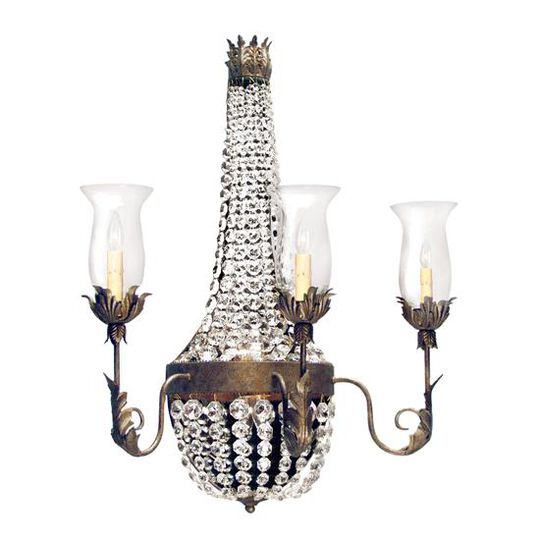 Crista 34 Inch Wall Sconce by Meyda Lighting