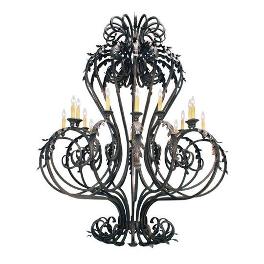 Josephine 72 Inch 16 Light Chandelier by Meyda Lighting