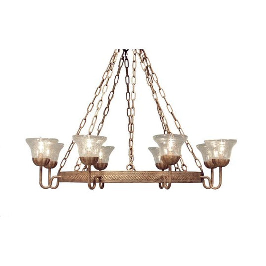Cormac 42 Inch 12 Light Chandelier by Meyda Lighting
