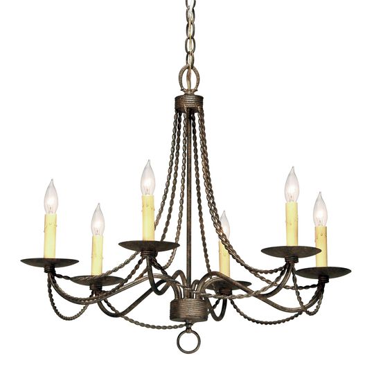 Edwin Medium Chandelier by Meyda Lighting