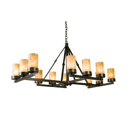 Parker 52 Inch 6 Light Chandelier by Meyda Lighting