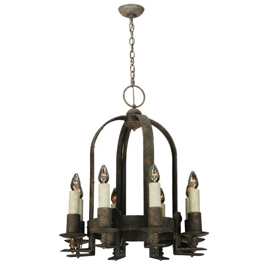 Aragon 26 Inch 8 Light Chandelier by Meyda Lighting