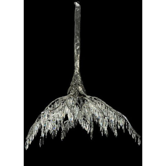 Winter At Stillwater 38 Inch 2 Light LED Chandelier by Meyda Lighting