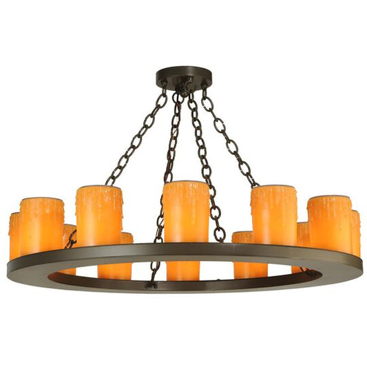 Loxley 36 Inch 12 Light Chandelier by Meyda Lighting
