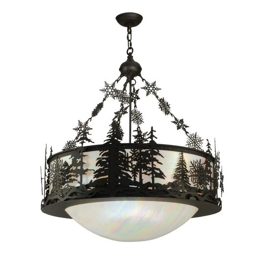 Snowflake 31 Inch Large Pendant by Meyda Lighting