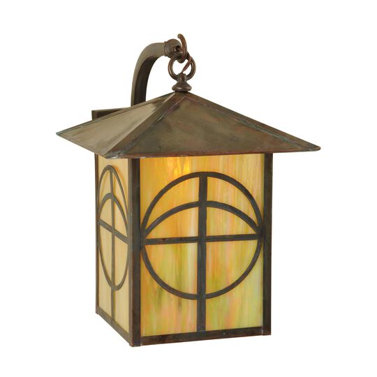Seneca Circle Cross 16 Inch Wall Sconce by Meyda Lighting