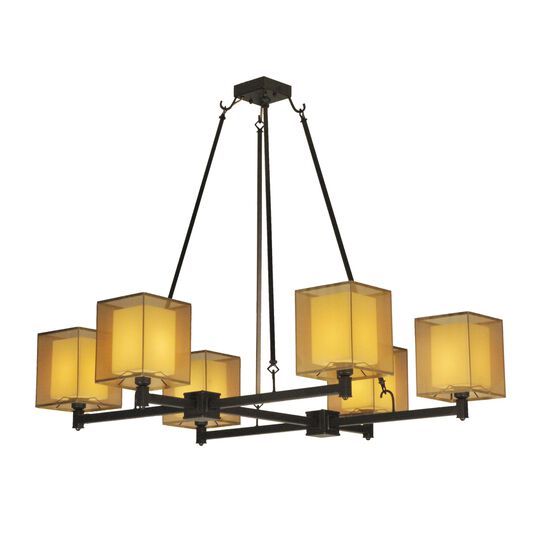 Horizon Bay 48 Inch 6 Light Chandelier by Meyda Lighting