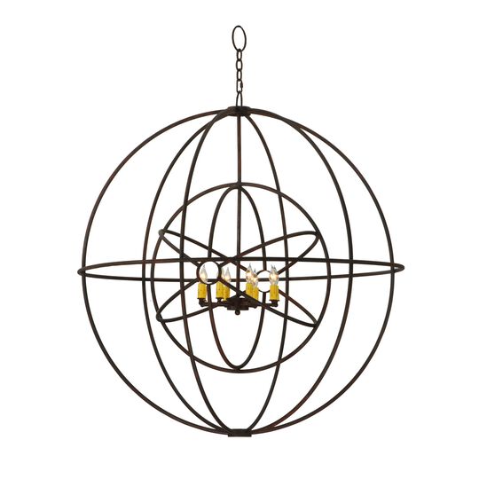 Atomic Energy 43 Inch 8 Light Chandelier by Meyda Lighting