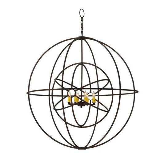 Atomic Energy 43 Inch 8 Light Chandelier by Meyda Lighting