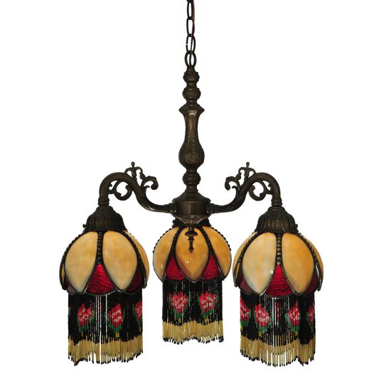 Isabella 20 Inch 3 Light Mini Chandelier by Meyda Lighting