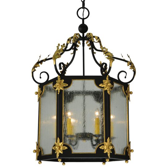 Ganser 25 Inch Cage Pendant by Meyda Lighting