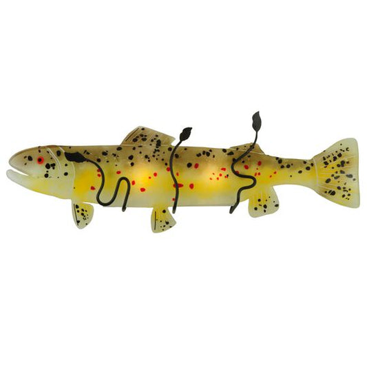 Brown Trout 30 Inch Wall Sconce by Meyda Lighting