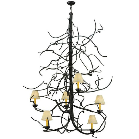Winter Solstice 50 Inch 6 Light Chandelier by Meyda Lighting