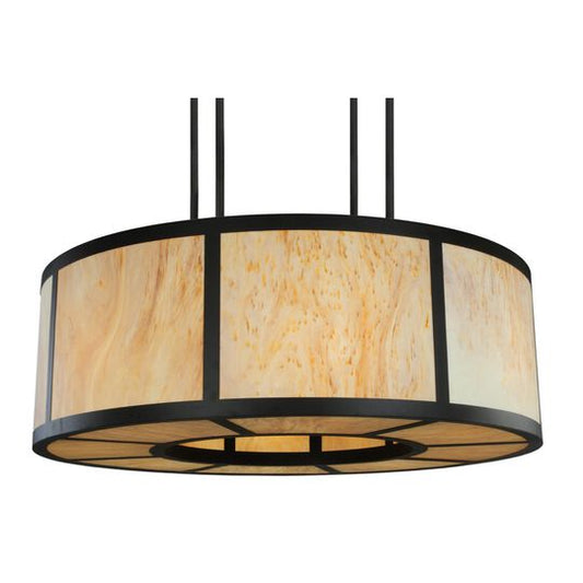 72 Inch 16 Light Semi Flush Mount by Meyda Lighting