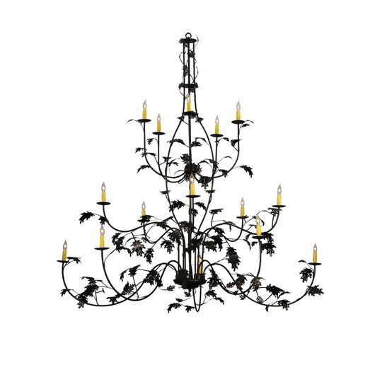 Oak Leaf 216 Inch Chandelier by Meyda Lighting