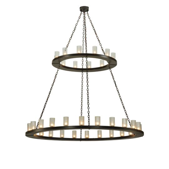 Loxley 72 Inch 36 Light Chandelier by Meyda Lighting