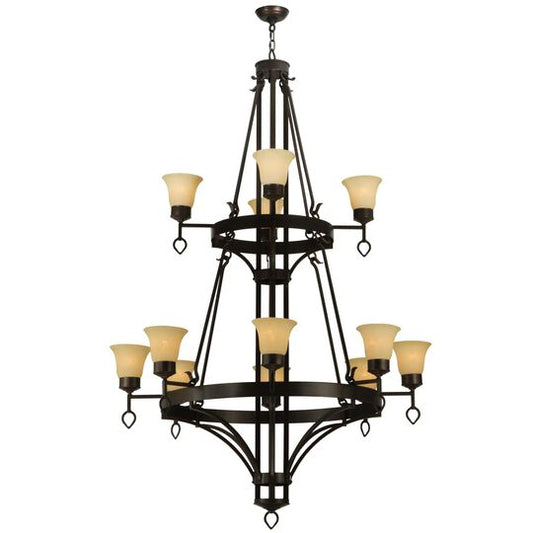 Savino 46 Inch 12 Light Chandelier by Meyda Lighting