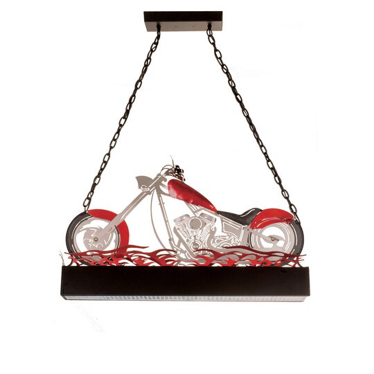 Motorcycle 38 Inch Mini Pendant by Meyda Lighting