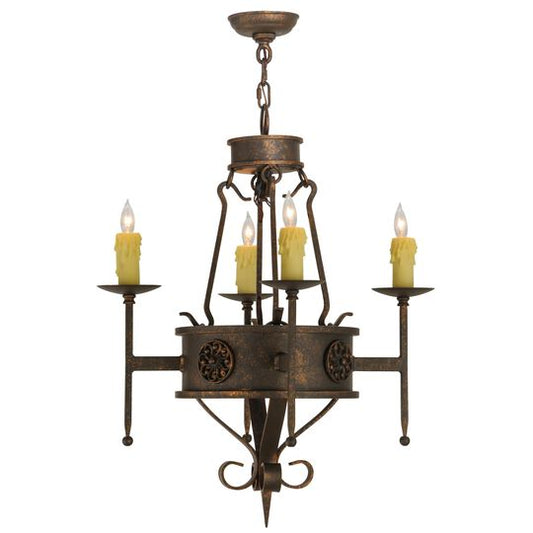 24 Inch 4 Light Chandelier by Meyda Lighting