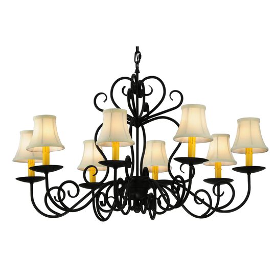 Corrina 36 Inch 8 Light Chandelier by Meyda Lighting
