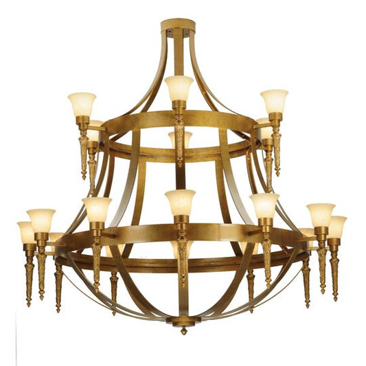 Lubovich 72 Inch 18 Light Chandelier by Meyda Lighting