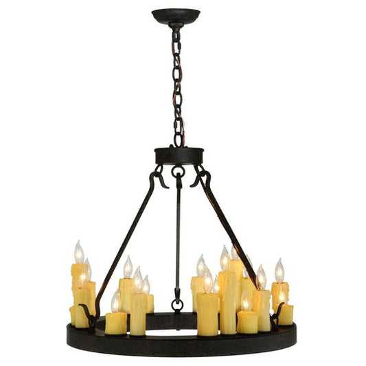 Deina 23 Inch 18 Light Chandelier by Meyda Lighting