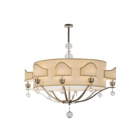 50 Inch 8 Light Semi Flush Mount by Meyda Lighting