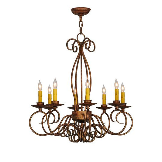 26 Inch 8 Light Chandelier by Meyda Lighting