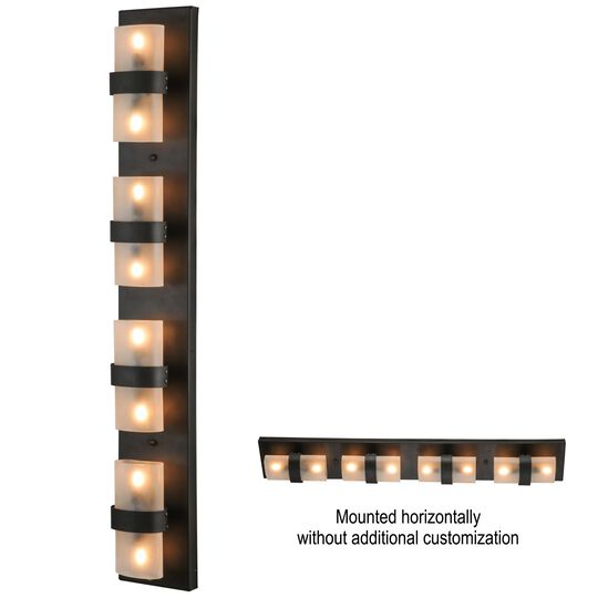Toren Large 8 Light Wall Sconce by Meyda Lighting