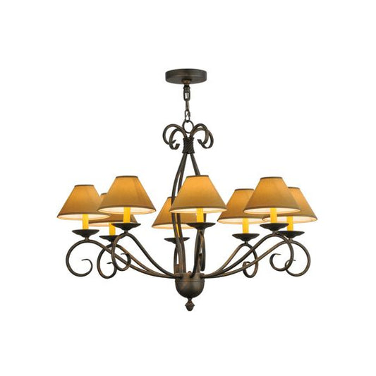 40 Inch 8 Light Chandelier by Meyda Lighting